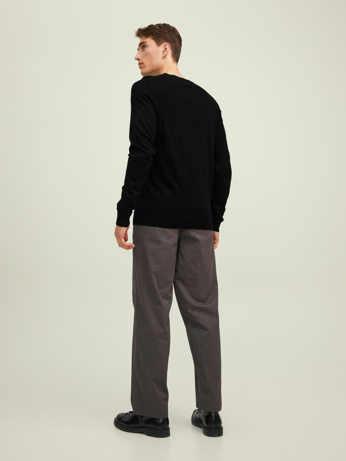 Felpa Jprblabushwick Merino Knit Crew Neck Ln Jack&Jones