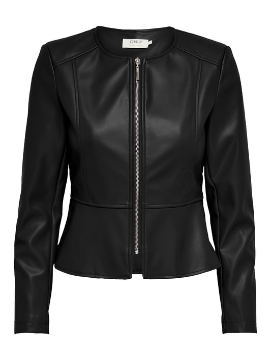 Only - Giubbino donna | onlsaramy faux leather jacket cc otw