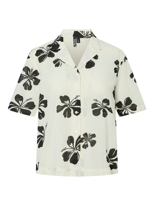 Pieces - Camicia | PCALOHA SS Camicia SWW BC
