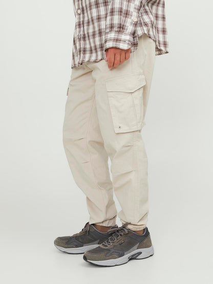 Jack&Jones - Pantalone - Uomo | jpstkane noah cuffed cargo noos