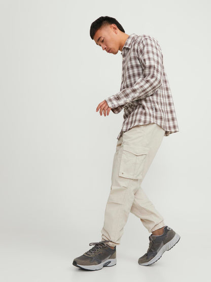 Jack&Jones - Pantalone - Uomo | jpstkane noah cuffed cargo noos