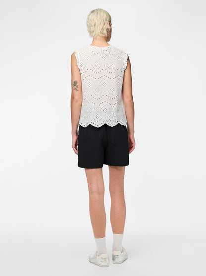 Pieces - Blusa - Donna | pcvilde sl top wvn noos