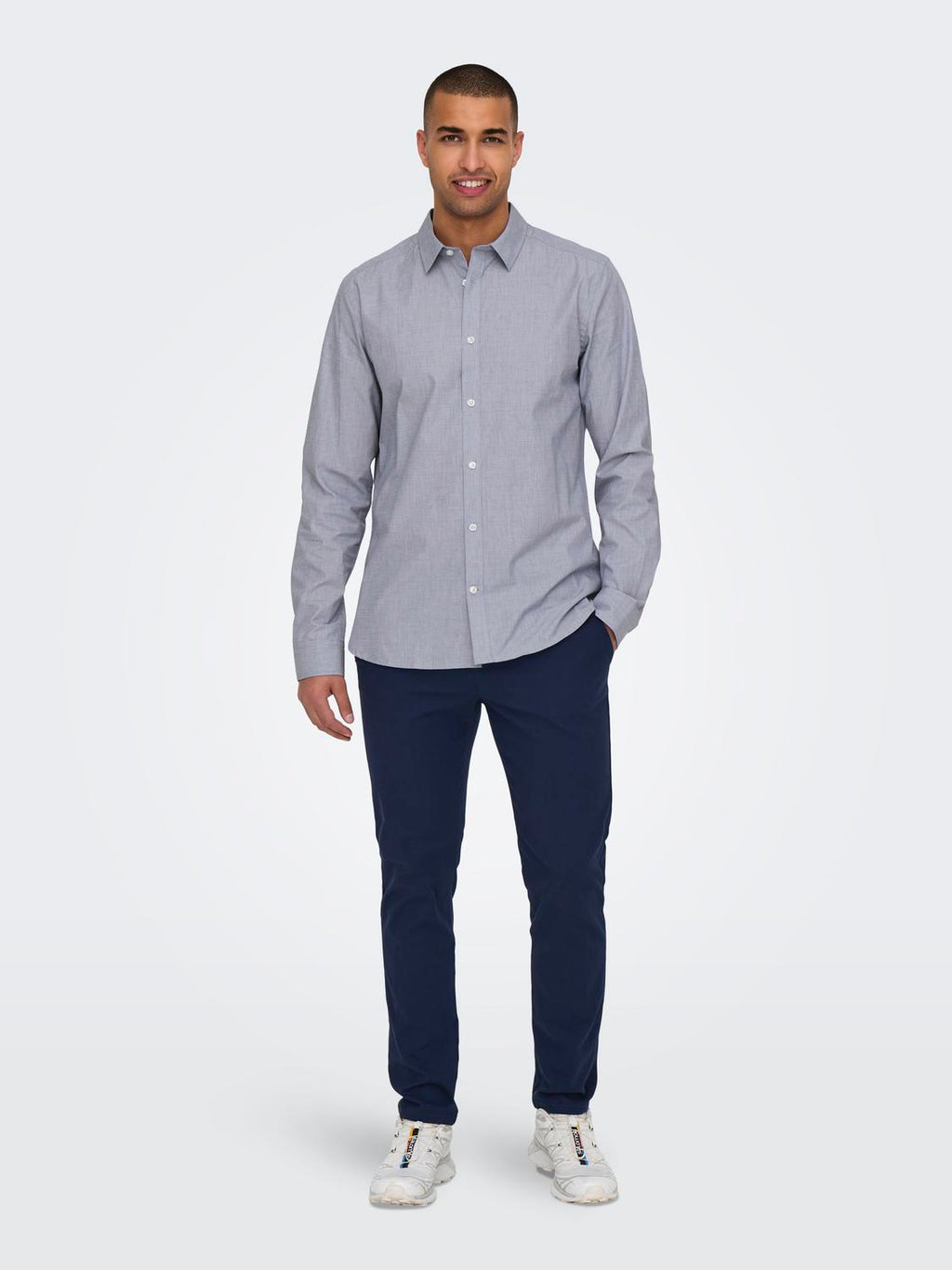 Only & Sons - Pantalone uomo | onsmark pete slim dobby 0058 pant noos