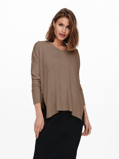 ONLAMALIA LS V-NECK CC KNT