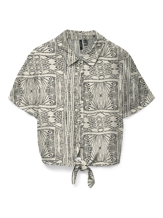 Vero Moda - Camicia | VMMENNY TIE SS Camicia WVN GA