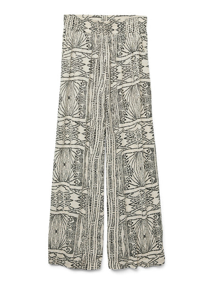 Vero Moda - Pantalone - Donna | vmmenny hw wide pants wvn ga