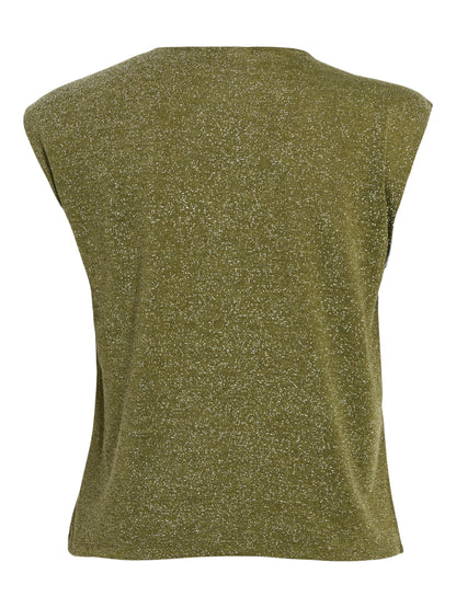 Vila - Top - Donna | viregine v-neck cp top