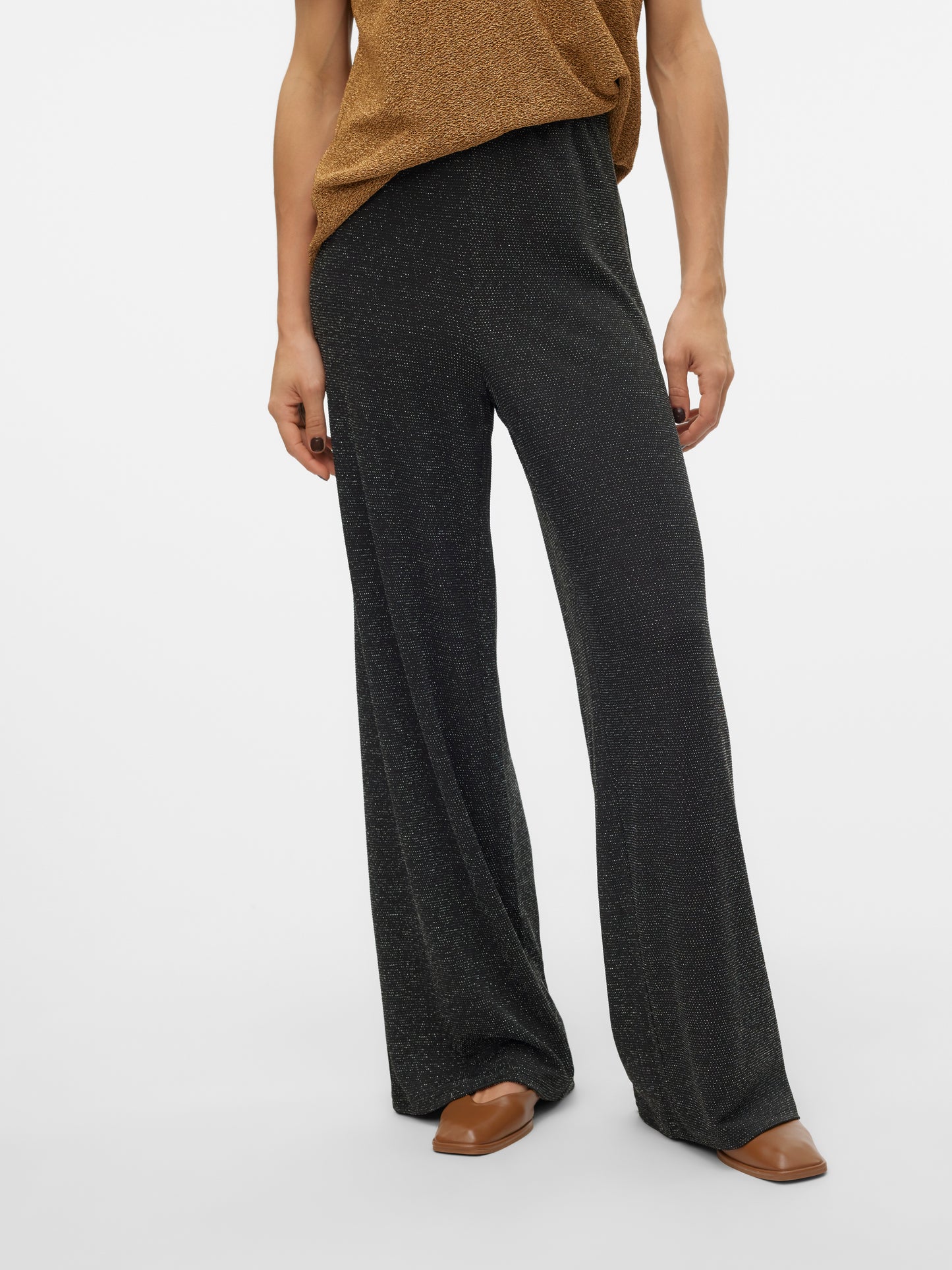 VMKANVA NW GLITTER WIDE PANT JRS