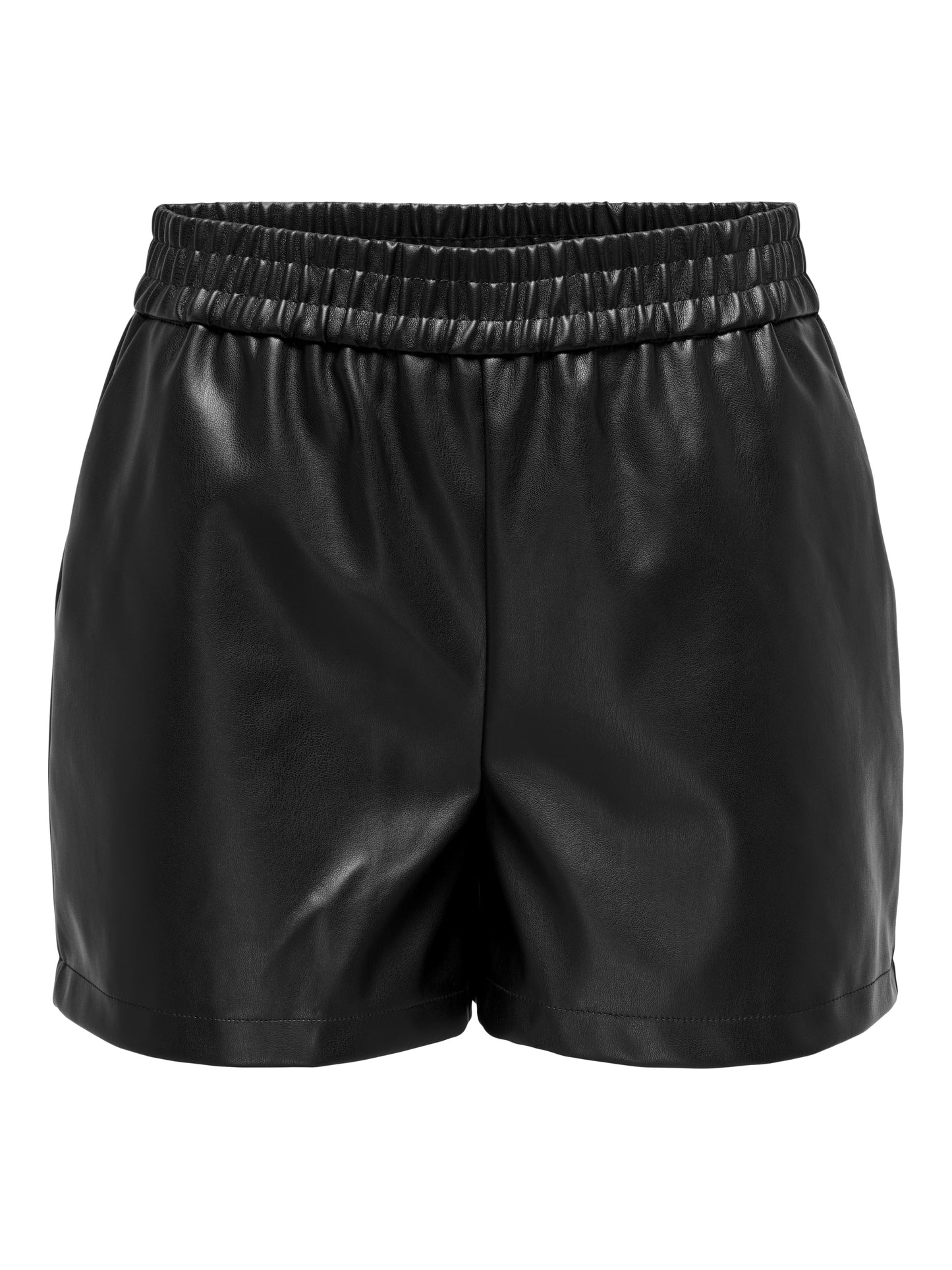 JDYALAIA MW FAUX LEATHER SHORTS PNT