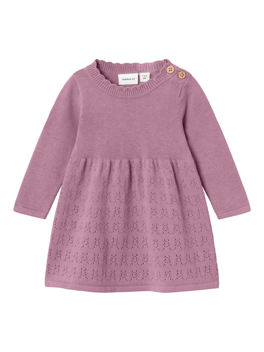 NBFOSILLA LS KNIT DRESS