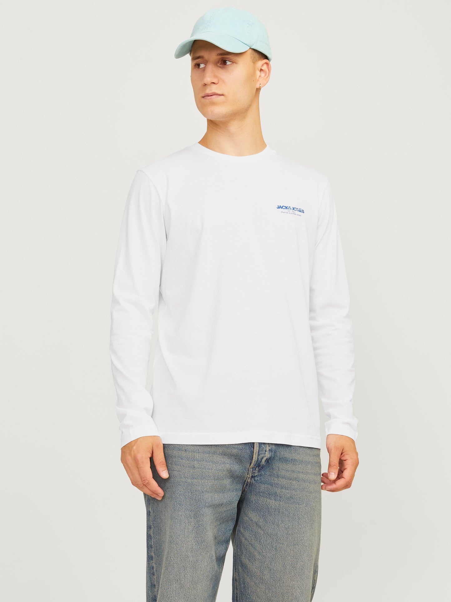 JJALVIS TEE LS CREW NECK