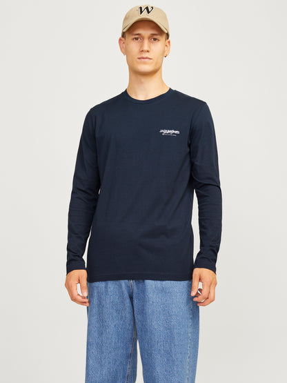 JJALVIS TEE LS CREW NECK