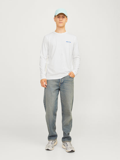 JJALVIS TEE LS CREW NECK