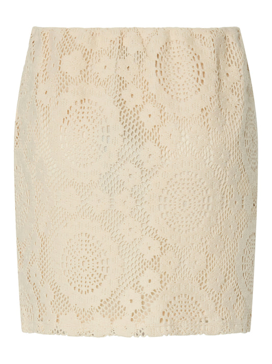 Pieces - Gonna crochet | PCLAMBI SL CROCHET SKIRT WVN BC