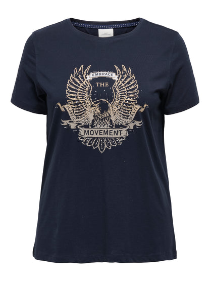 Only Carmakoma - T-shirt - Donna curvy | carbrinna life ss reg tee jrs