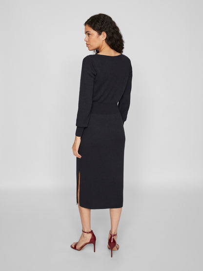 VIMARLA BOATNECK LONG Pullover DRESS/R