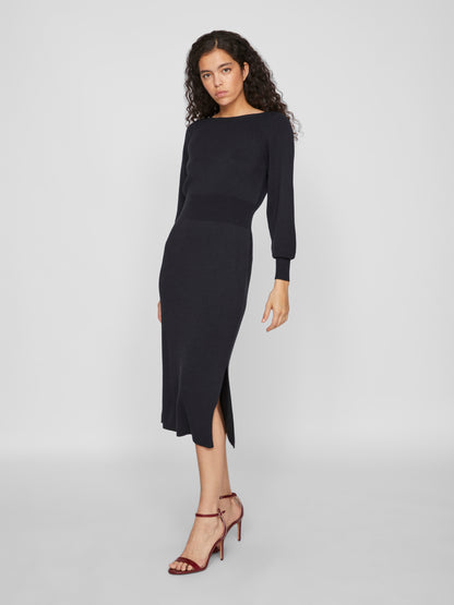 VIMARLA BOATNECK LONG Pullover DRESS/R