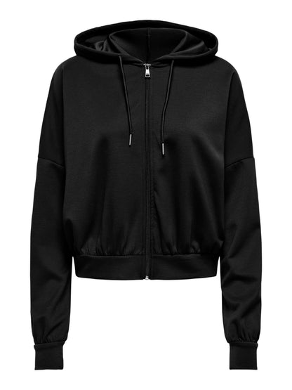 ONLALINA LIFE L/S ZIP HOOD BOX CC SWT