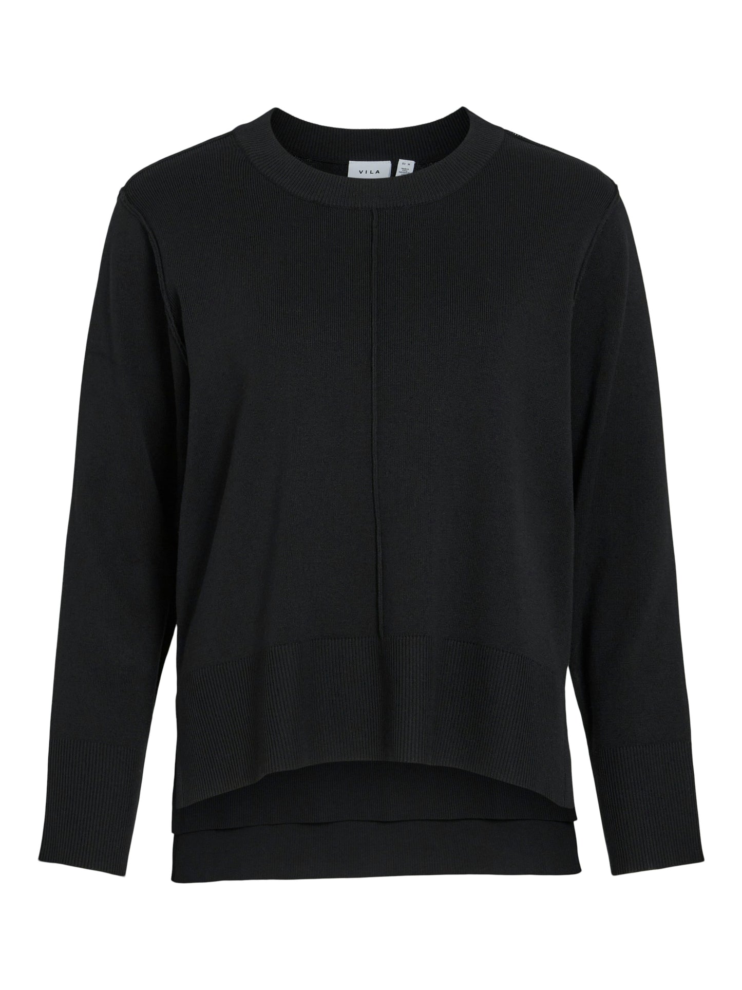 VIOSTRIA O-NECK L/S KNIT TOP-NOOS