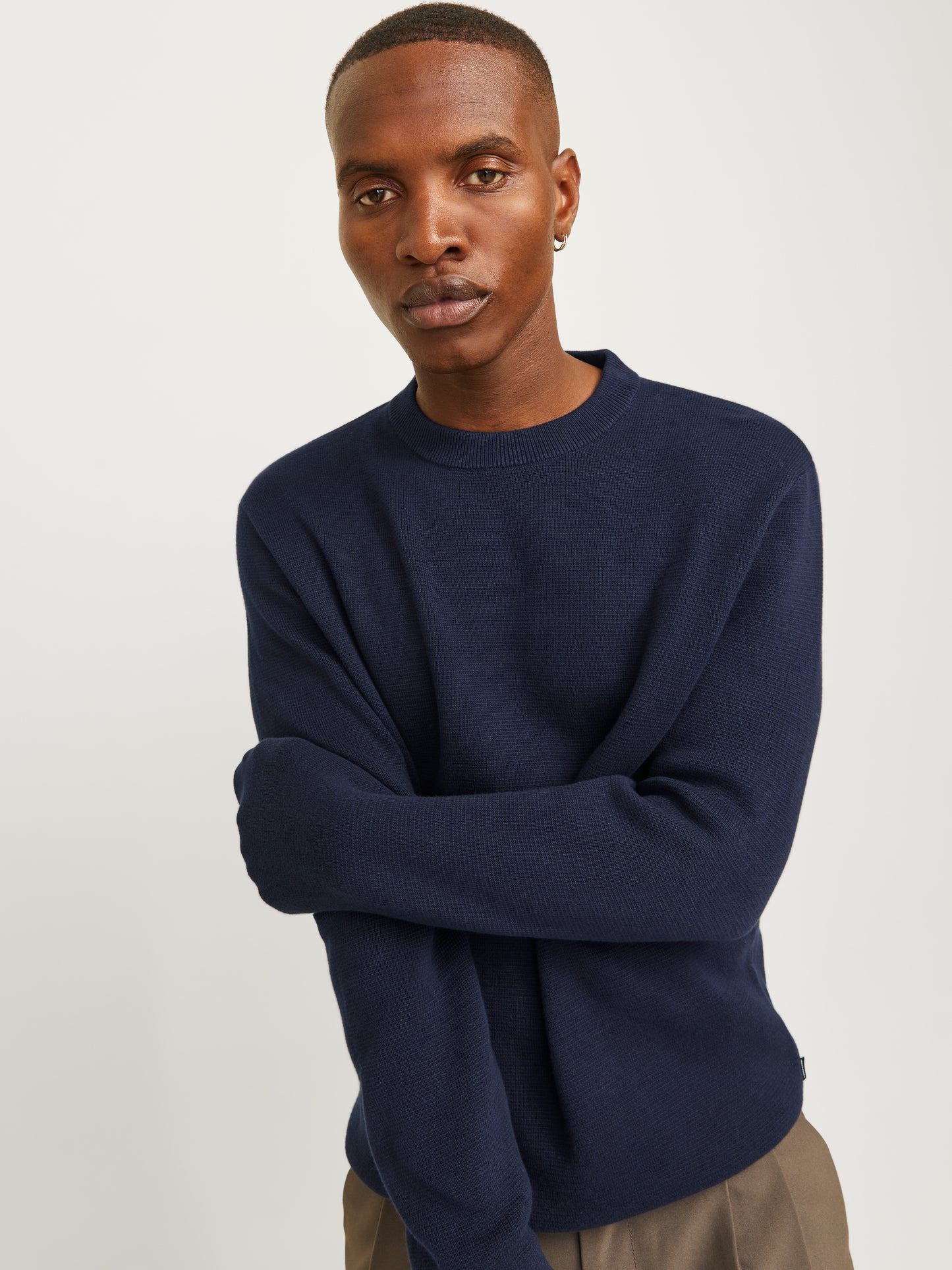 Felpa Jprblabushwick Merino Knit Crew Neck Ln Jack&Jones