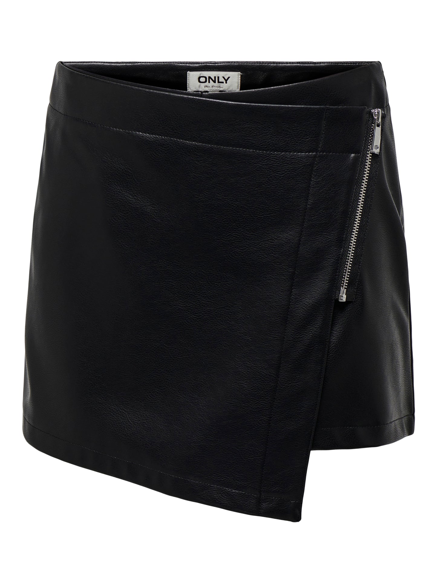 ONLCOLLIE HW FAUX LEATHER SKORT PNT