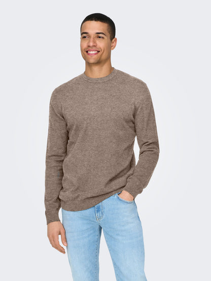 ONSLOUI REG 12 MEL CREW Pullover NOOS