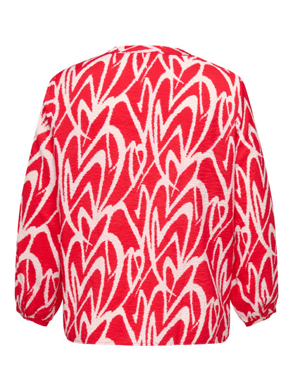 Only Carmakoma - Blusa - Donna curvy | carolivera ls blouse aop