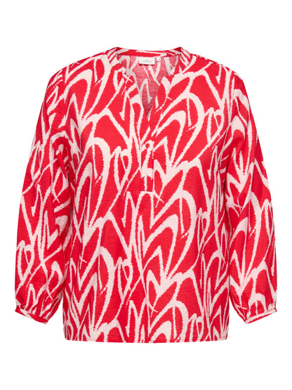 Only Carmakoma - Blusa - Donna curvy | carolivera ls blouse aop