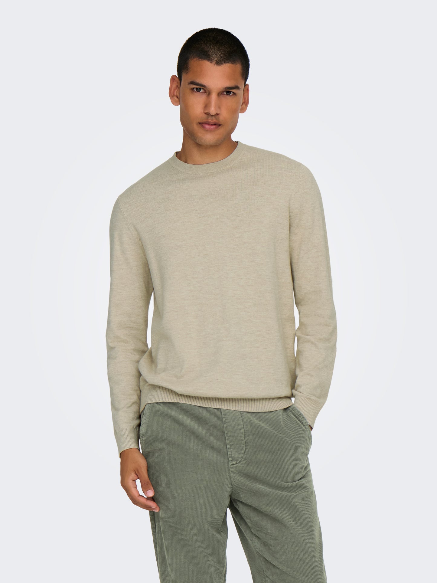 ONSLOUI REG 12 MEL CREW Pullover NOOS