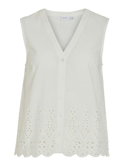 Vila - Top - Donna | vimikilla sl lace vest/c32