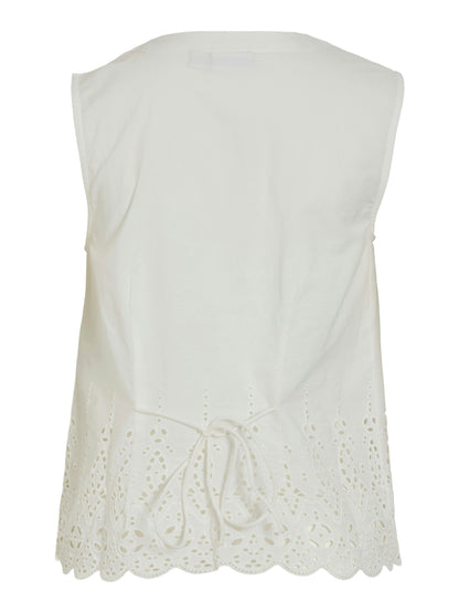 Vila - Top - Donna | vimikilla sl lace vest/c32