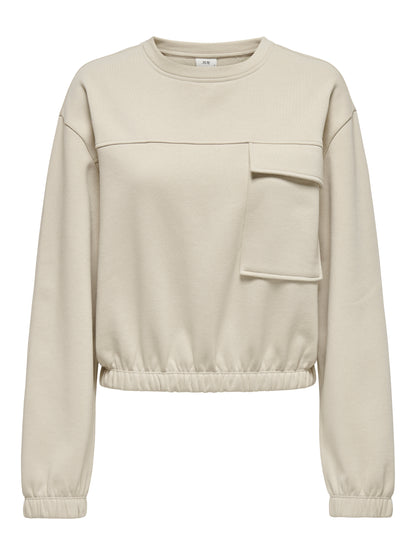 JDYBAMBI L/S POCKET SWEAT JRS