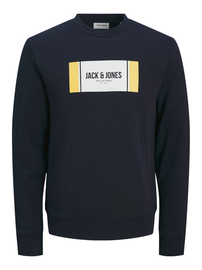 JACK&JONES PLUS - Felpa - Uomo | JJHAYATO SWEAT CREW NECK PLS