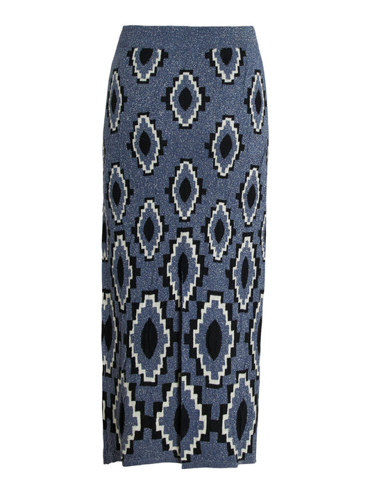 VISTREY KNIT MIDI SKIRT