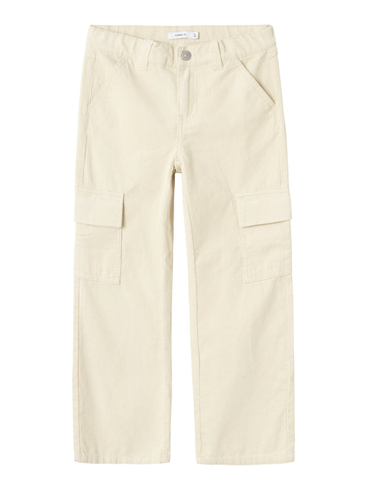 NKFBELLA WIDE CORD PANT 7299-CY O