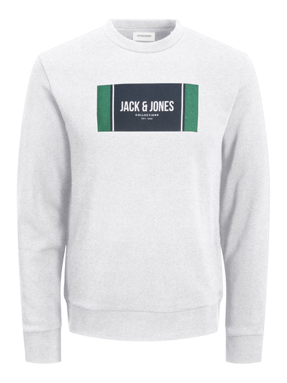 JACK&JONES PLUS - Felpa - Uomo | JJHAYATO SWEAT CREW NECK PLS