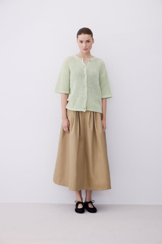 Vila - Gonna donna | vibeate hw pleated skirt