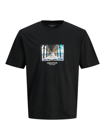 Jack&Jones - T-shirt - Uomo | jorvesterbro picture tee ss crew neck sn