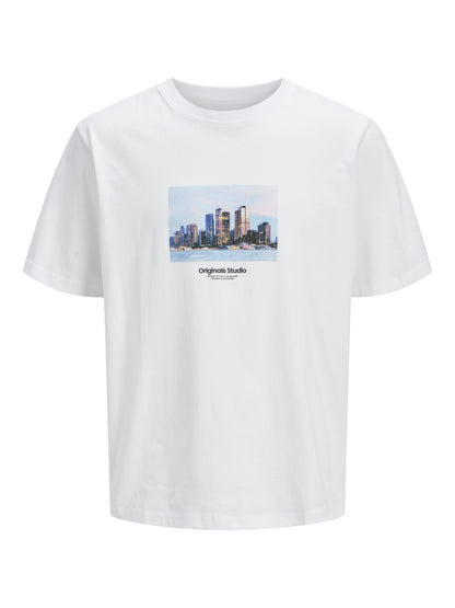 Jack&Jones - T-shirt - Uomo | jorvesterbro picture tee ss crew neck sn