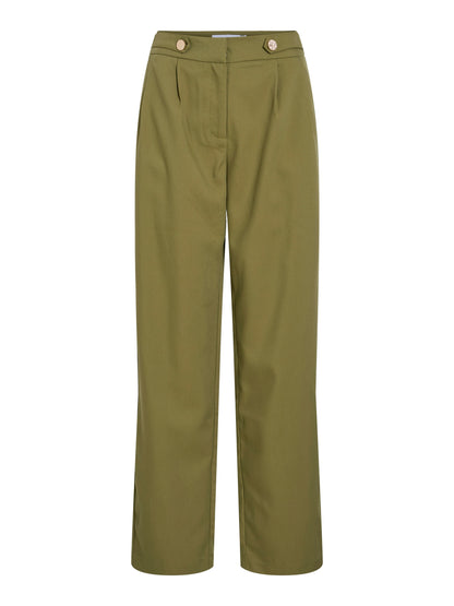 Vila - Pantalone - Donna | vielina hw button regular fit pants