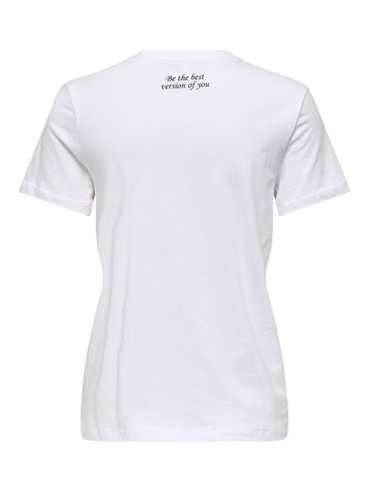 Only - T-shirt - Donna | onlteresa reg s/s teddy top box jrs