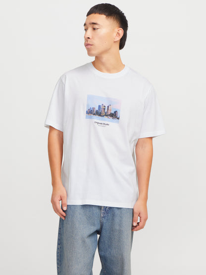 Jack&Jones - T-shirt - Uomo | jorvesterbro picture tee ss crew neck sn