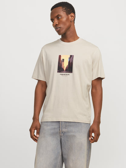 Jack&Jones - T-shirt - Uomo | jorvesterbro picture tee ss crew neck sn