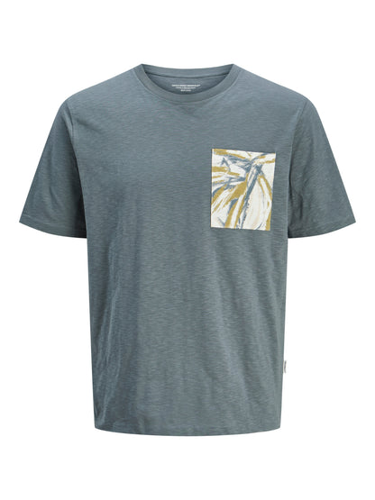 Jack&Jones - T-shirt - Uomo | jorsplit aop pocket tee ss crew neck