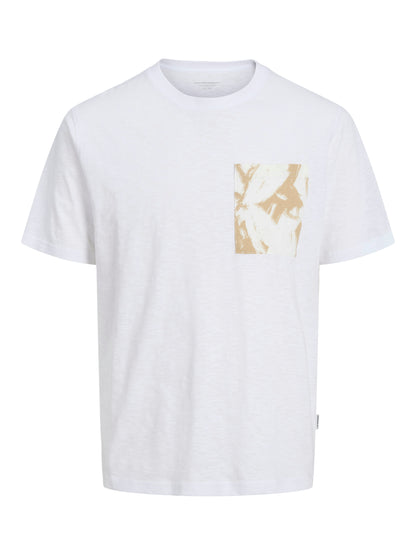 Jack&Jones - T-shirt - Uomo | jorsplit aop pocket tee ss crew neck