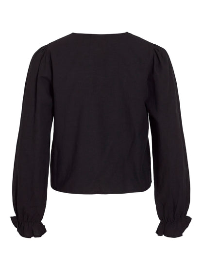 VIPOLENE V-NECK L/S TOP/BFS