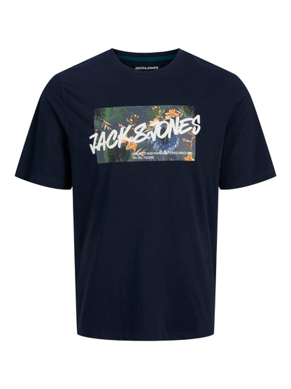 Jack&Jones - T-shirt - Uomo | jjhawaii shape tee ss crew neck ln