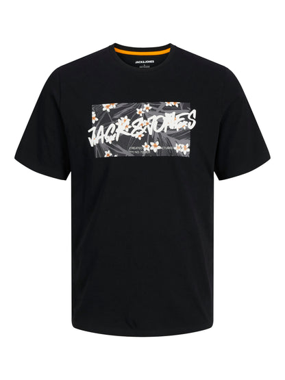 Jack&Jones - T-shirt - Uomo | jjhawaii shape tee ss crew neck ln