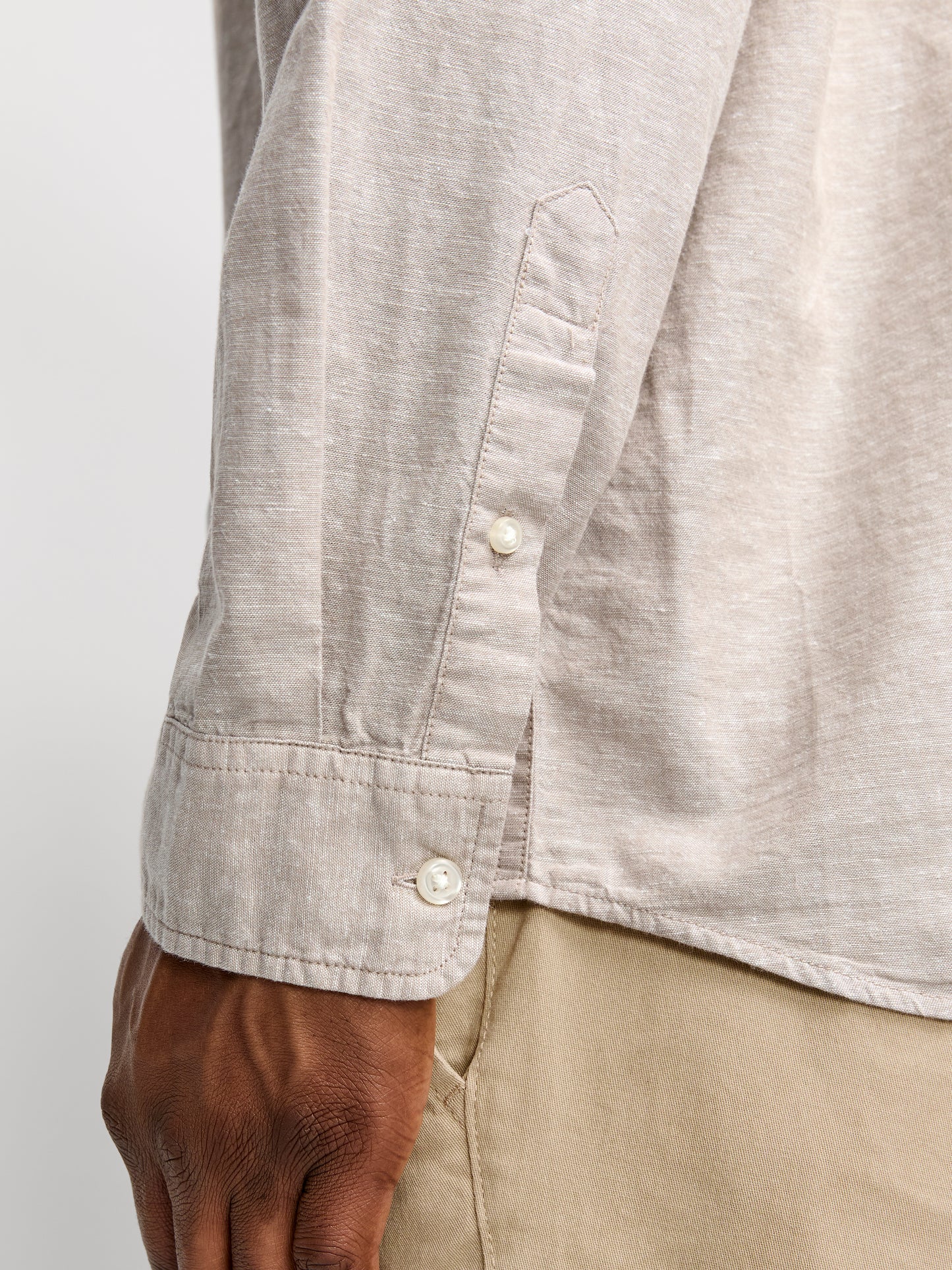 Jack & Jones - Camicia | JJEBREEZE LINEN BLEND SHIRT LS SN PLS