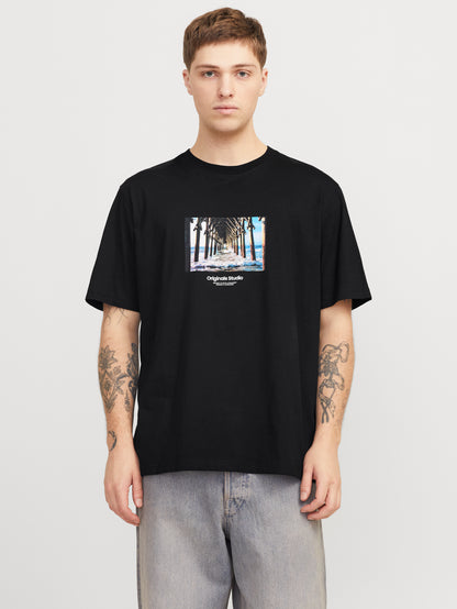 Jack&Jones - T-shirt - Uomo | jorvesterbro picture tee ss crew neck sn